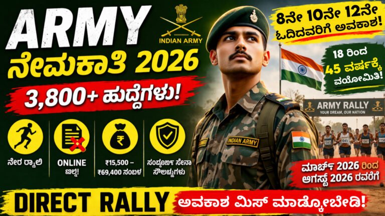 Army GD recruitment rally crowd India