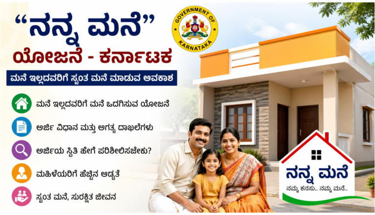 ನನ್ನ ಮನೆ ಯೋಜನೆ ಕರ್ನಾಟಕ ಮನೆ ಸ್ಕೀಮ್ ಮಾಹಿತಿ