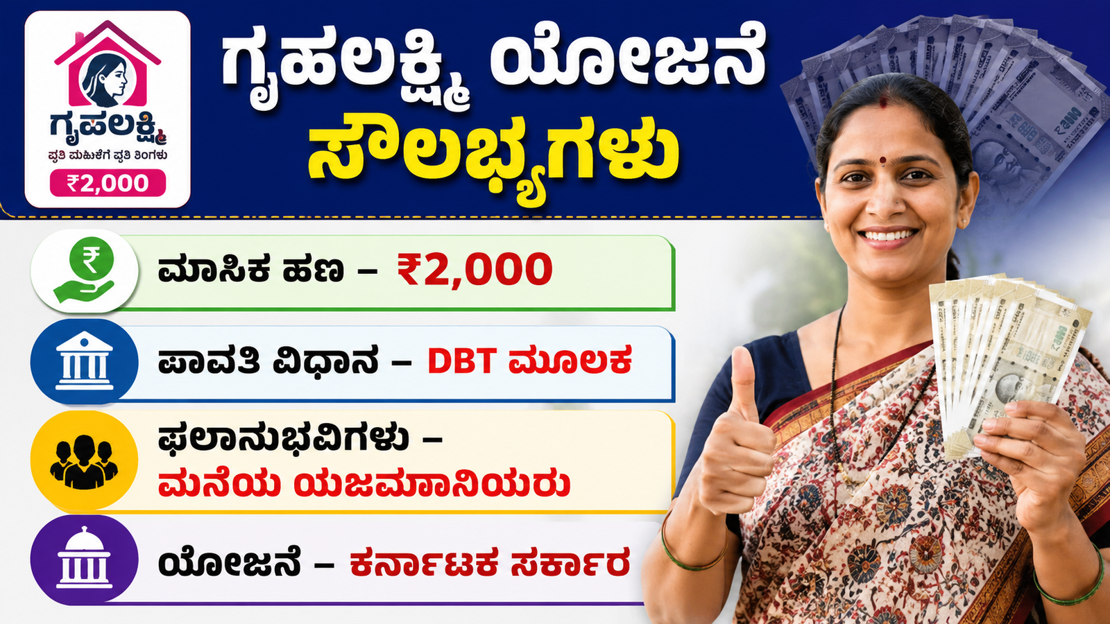 ಗೃಹಲಕ್ಷ್ಮಿ ಯೋಜನೆಯ ಬಾಕಿ ಹಣ ಬಿಡುಗಡೆ ಕುರಿತು ಕರ್ನಾಟಕ ಸರ್ಕಾರದ ಅಪ್ಡೇಟ್